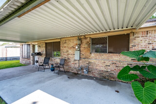 view of patio