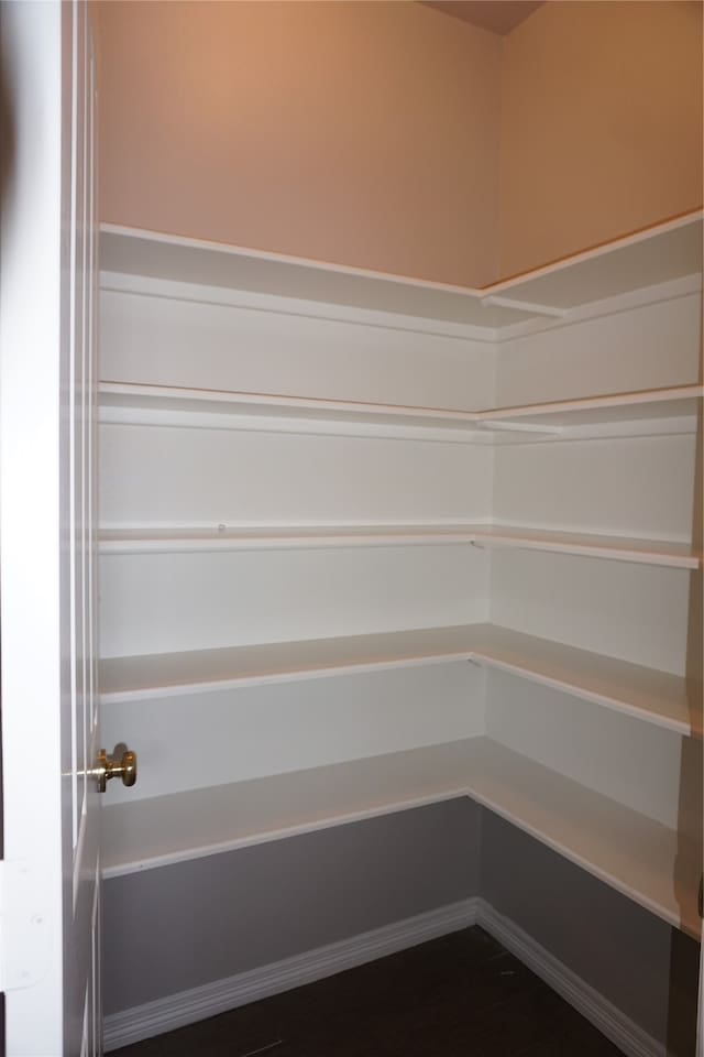 view of pantry