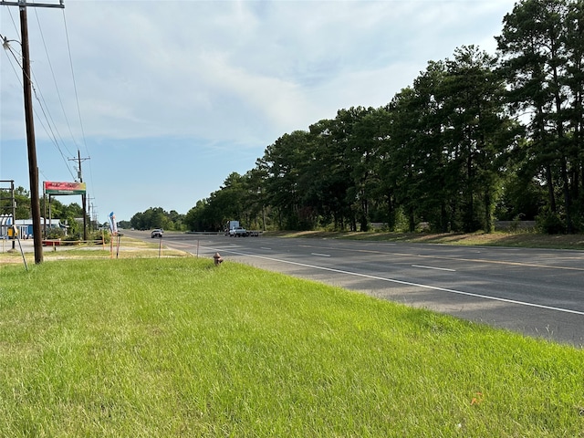 view of road