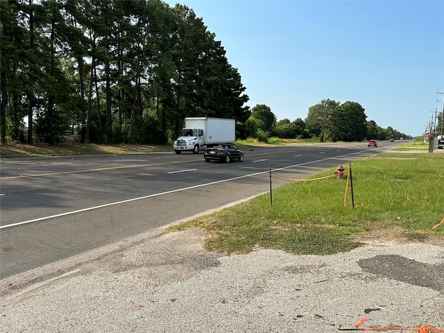 view of road