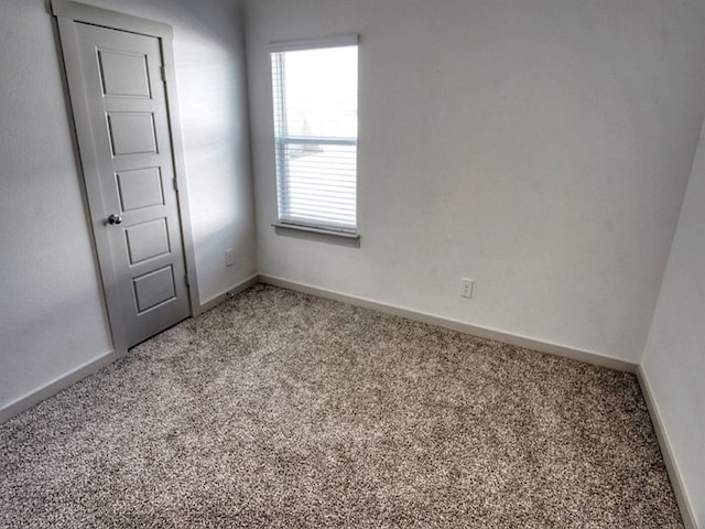 spare room with carpet