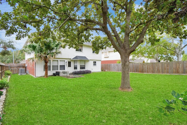 exterior space with central AC unit