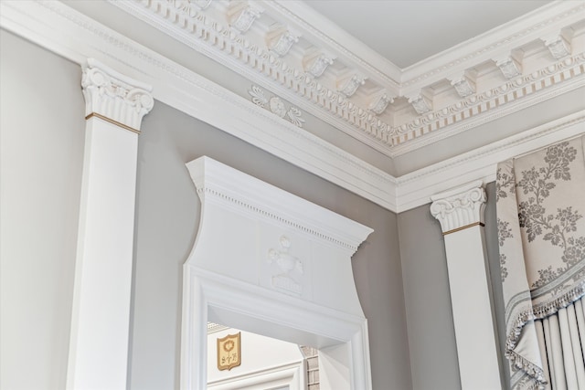 room details with ornamental molding