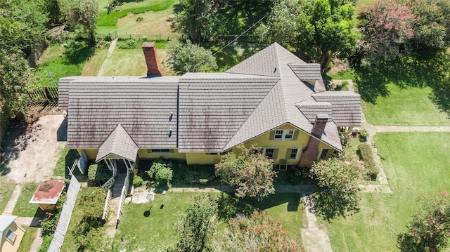 drone / aerial view