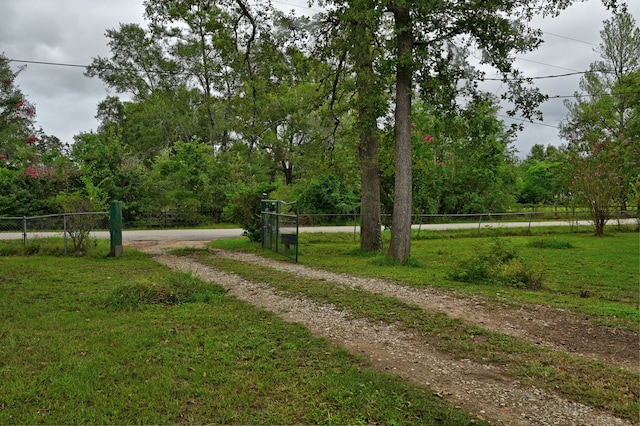 surrounding community with a lawn