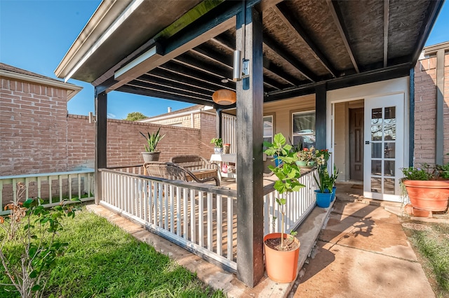 view of patio / terrace