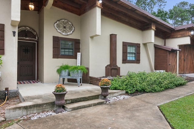 view of property entrance