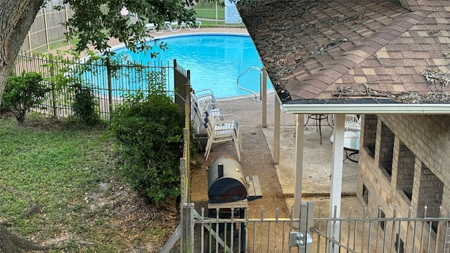 view of pool