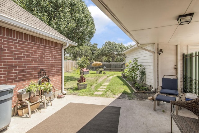 view of patio