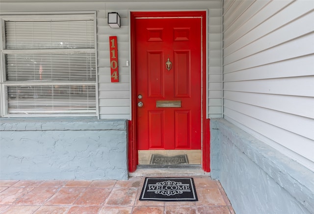 view of property entrance