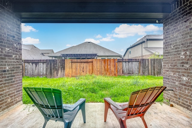 view of patio / terrace