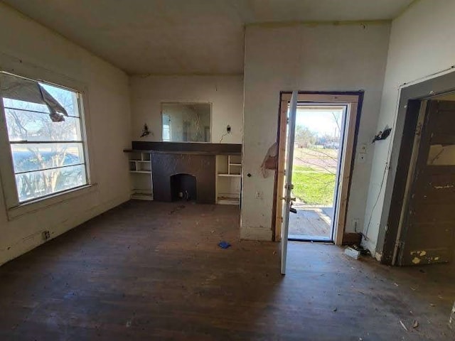 view of unfurnished living room