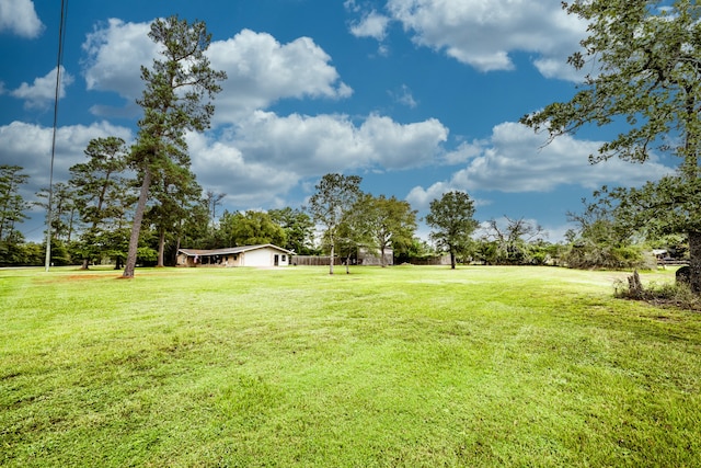 view of yard