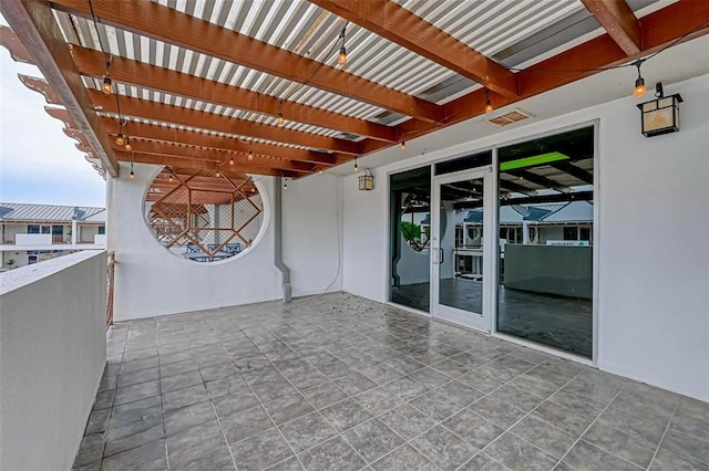 9788 Clarewood Dr Unit 201, Houston, TX 77036 - view of patio featuring a pergola