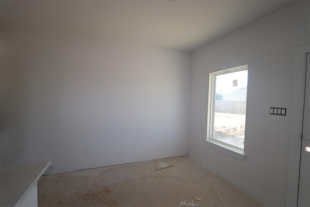 view of empty room