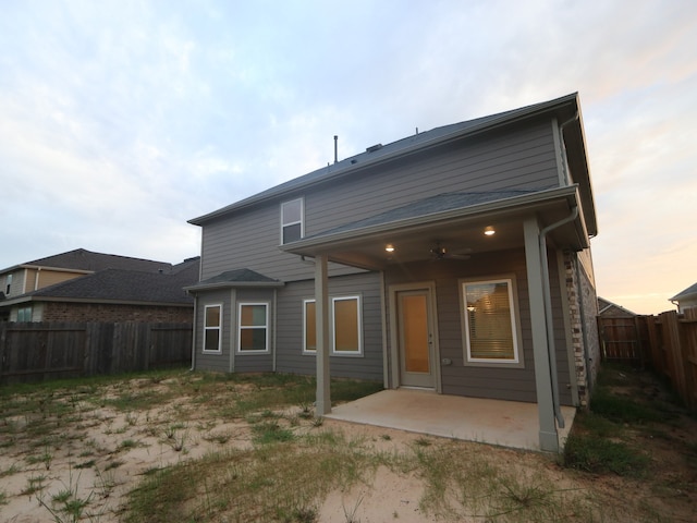 234 Augustine Way, Magnolia, TX 77354 - rear view of house with a patio and a fenced backyard