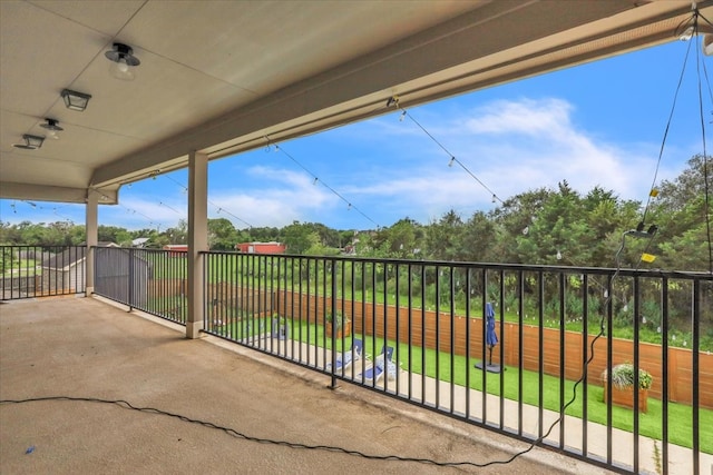 view of patio