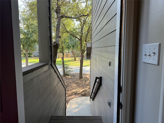 view of doorway