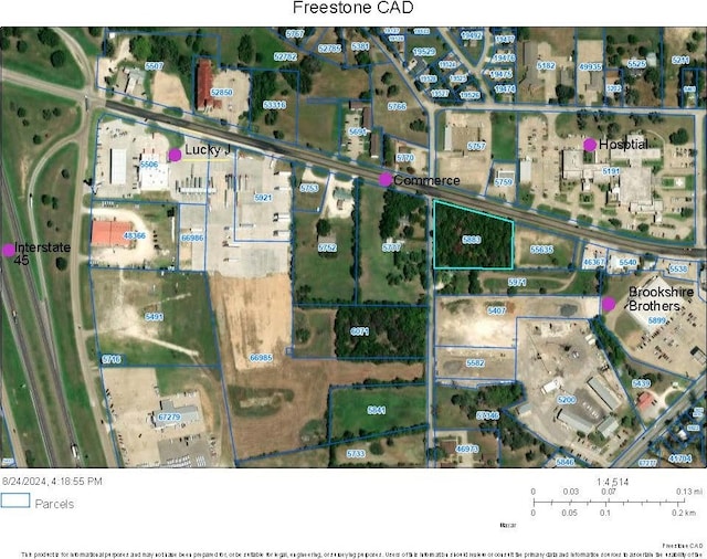 TBD W Commerce St, Fairfield TX, 75840 land for sale