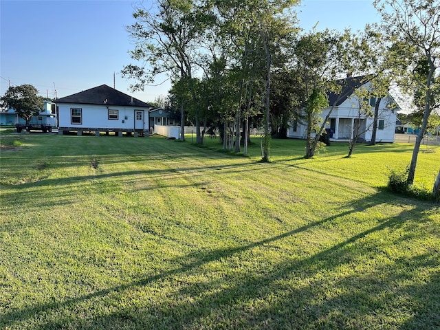 view of yard