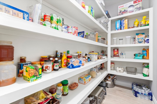 view of pantry