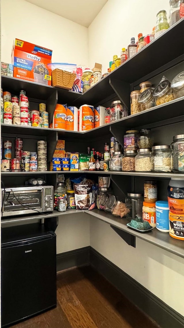 view of pantry