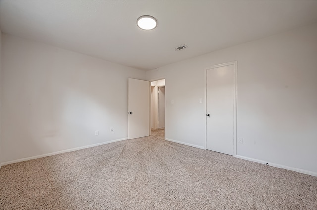 unfurnished bedroom with carpet floors