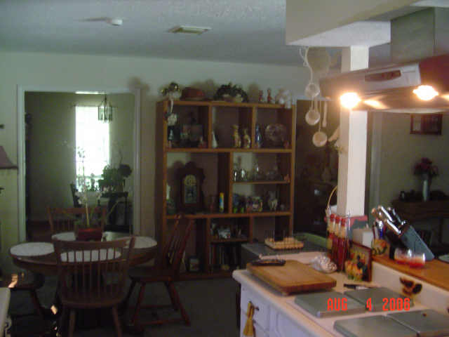 view of dining space