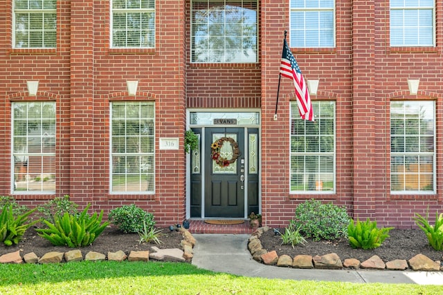 view of entrance to property