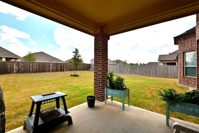 view of patio / terrace