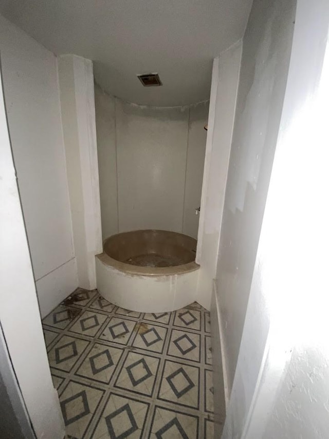 bathroom with visible vents