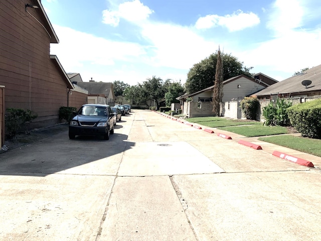 view of street