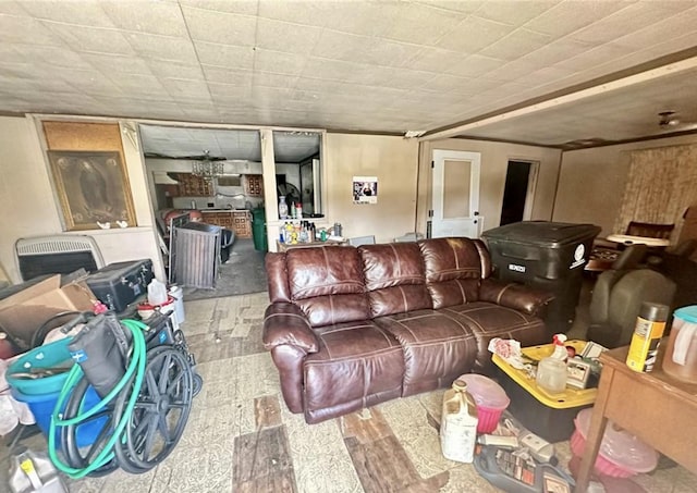 1317 Moody St, Houston, TX 77009 - living area with wood finished floors