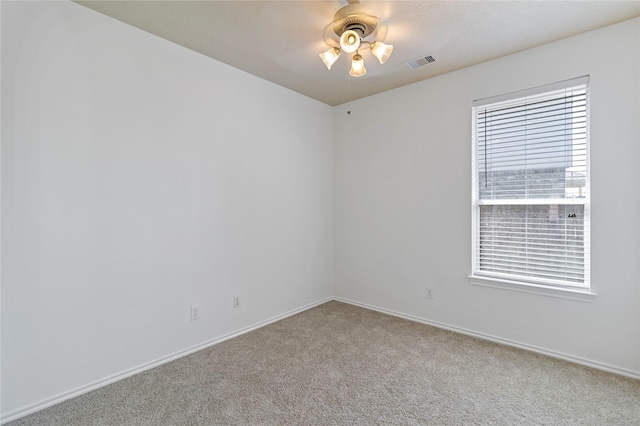 23307 W Pine Ivy Ln, Tomball, TX 77375 - carpeted spare room featuring ceiling fan and baseboards