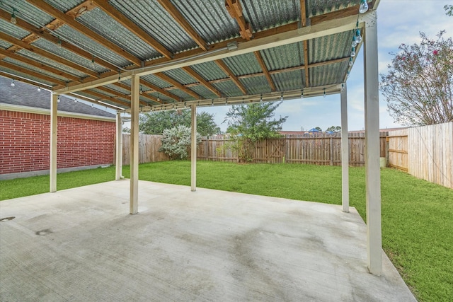 view of patio