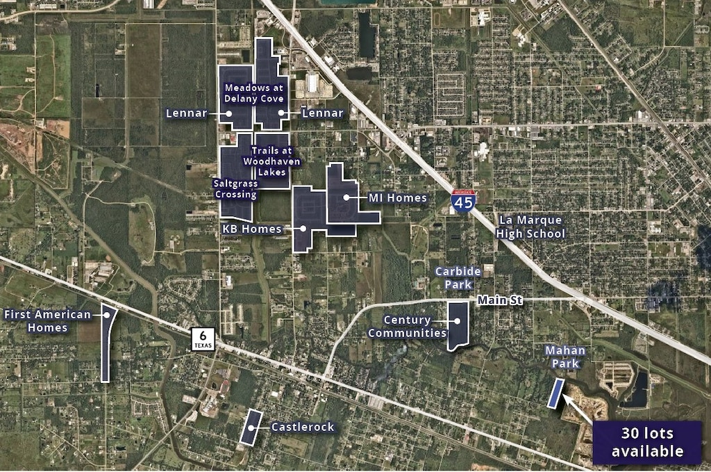 0 Terrebonne Rd Drive, Hitchcock, TX 77563