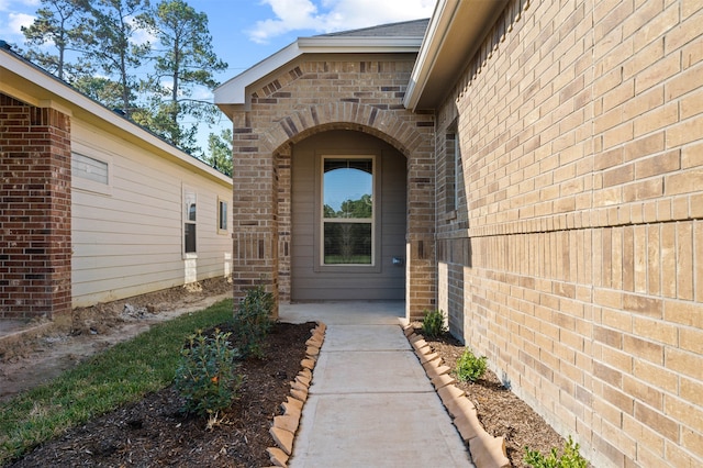 view of property entrance