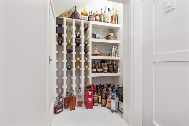 view of pantry