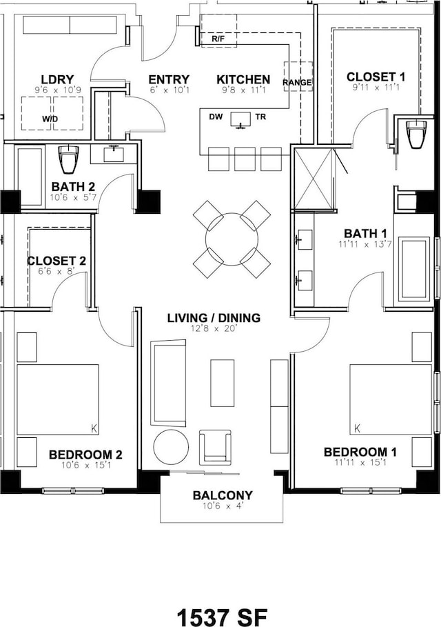 0 W 17th St Unit 7B, Houston, TX 77008 - plan