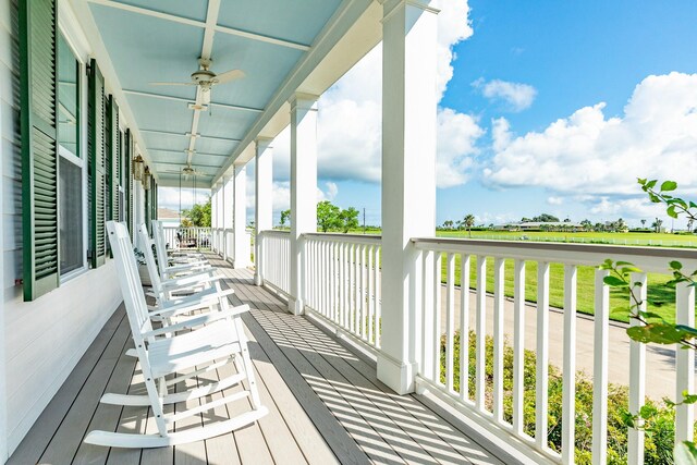 53 Island Psge, Galveston, TX 77554 - view of deck