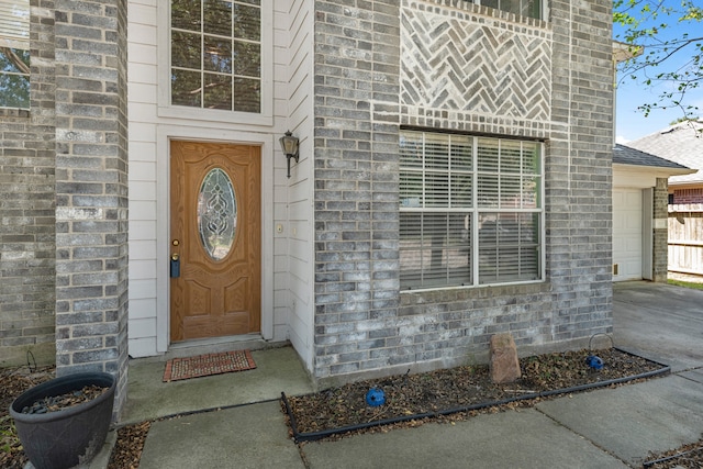 view of property entrance