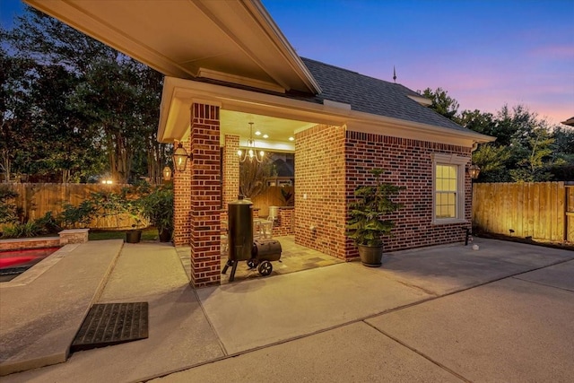 15026 Blossom Bay Dr, Houston, TX 77059 - view of patio featuring fence