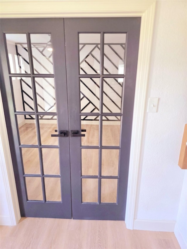 details with french doors