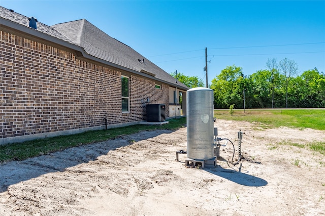 exterior space with central AC unit