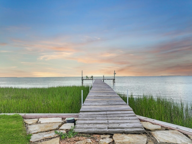 1038 Elizabeth St, Gilchrist, TX 77617 - dock featuring a water view
