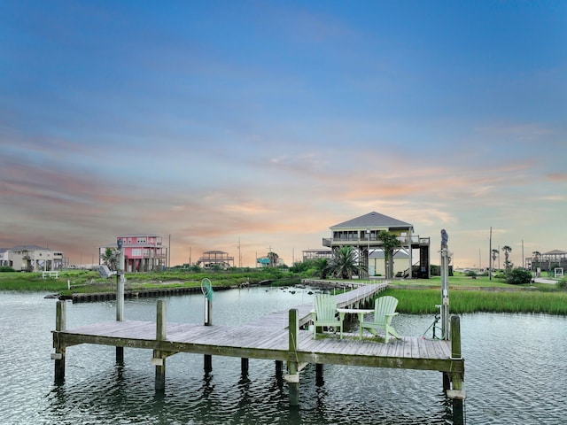 1038 Elizabeth St, Gilchrist, TX 77617 - dock area with a water view