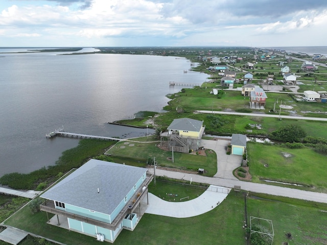 1038 Elizabeth St, Gilchrist, TX 77617 - drone / aerial view of a large body of water