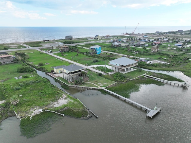 1038 Elizabeth St, Gilchrist, TX 77617 - aerial view of a nearby body of water