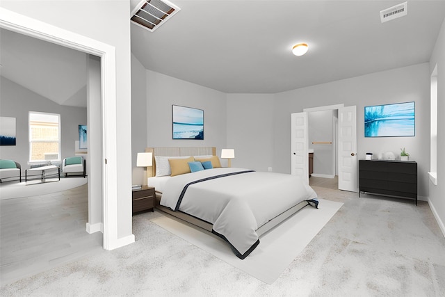 19726 Vino Vale Dr, Hockley, TX 77447 - bedroom with baseboards and light carpet