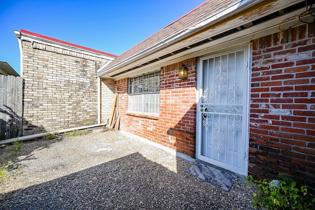 view of property entrance